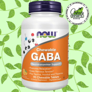 Gaba | 90Tab | 750Mg | Now