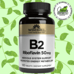 Vitamina B2 | 100Tab | 50Mg | Windmill