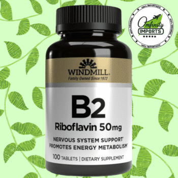 Vitamina B2 | 100Tab | 50Mg | Windmill