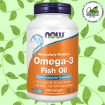 Omega-3 Fish Oil | 100Softgels | 1000Mg | Now