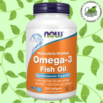 Omega-3 Fish Oil | 100Softgels | 1000Mg | Now