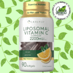 Liposomal Vitamin C | 90Softgels | 2200Mg | Carlyle