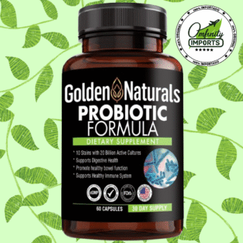Probiotic Formula | 60Cap | 300Mg | Golden Naturals