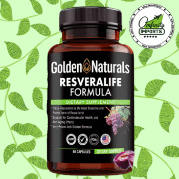 Resveralife Formula | 90Cap | 500Mg | Golden Naturals