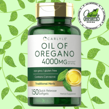 Oil Of Oregano | 150Softgels | 4000Mg | Carlyle
