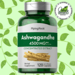 Ashwagandha | 120Cap | 4500Mg | Piping Rock