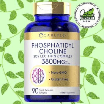 Phosphatidyl Choline | 90Softgels | 3800Mg | Carlyle