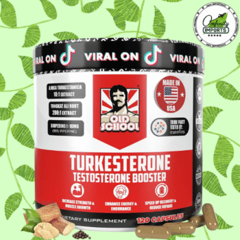 Turkesterona | 120Cap | 1500Mg | Old School