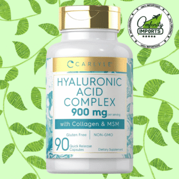 Hyaluronic Acid Complex | 90Softgels | 900Mg | Carlyle