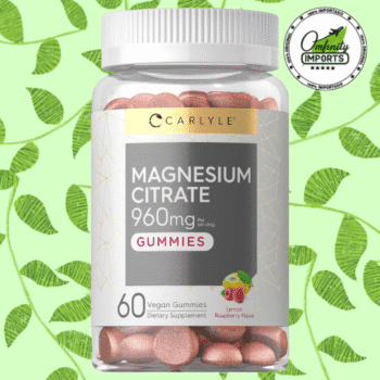 Magnesium Citrate | 960Mg | 60Gummies | Carlyle