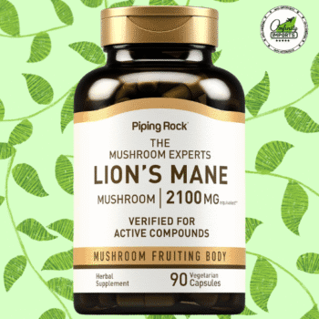 Lions Mane | 90Cap | 2100Mg | Piping Rock