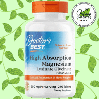 Magnesium Glycinate | 240Tab | 200Mg | Doctor's Best