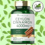 Ceylon Cinnamon | 120Cap | 4000Mg | Carlyle