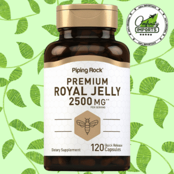 Royal Jelly | 120Cap | 2500Mg | Piping Rock