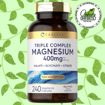 Triple Complex Magnesium | 240Cap | 400Mg | Carlyle