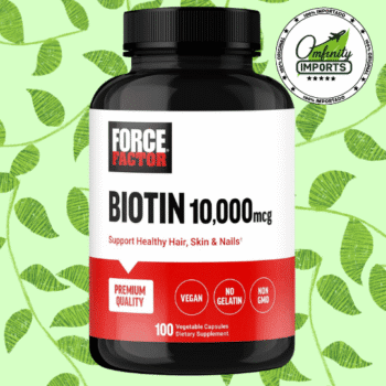 Biotin | 100Cap | 10000Mcg | Force Factor