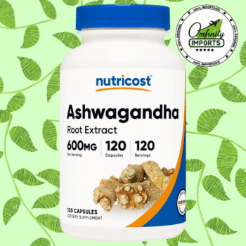 Ashwagandha | 120Cap | 600Mg | Nutricost