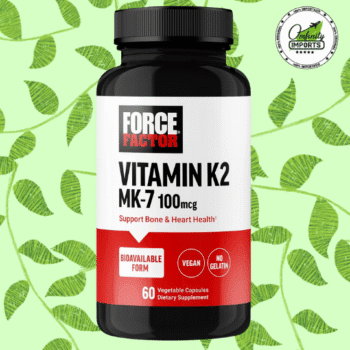 Vitamin K2 MK-7 | 60Cap | 100Mcg | Force Factor