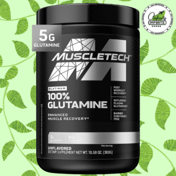 Platinum 100% Glutamine | 300G | 5000Mg | MuscleTech