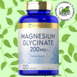 Magnesium Glycinate | 120Cap | 200Mg | Carlyle