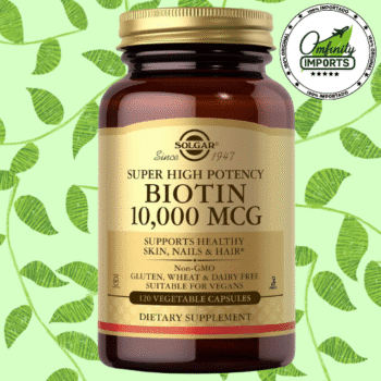 Biotin | 120Cap | 10000Mcg | Solgar